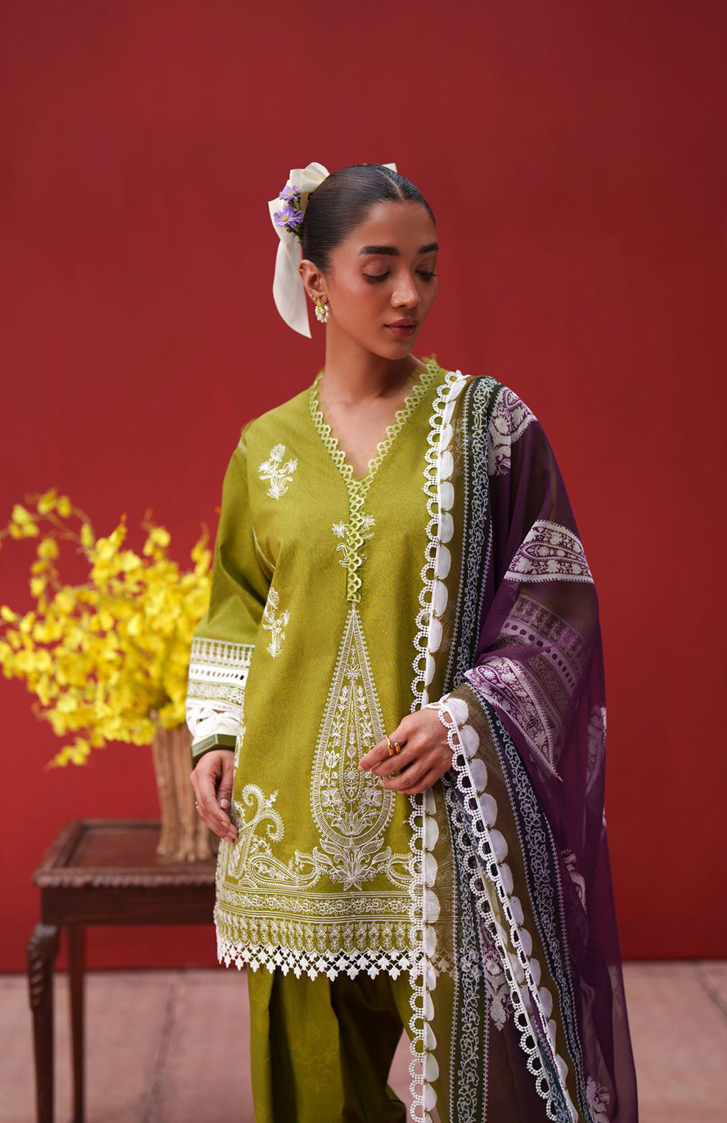 LAANEM Neraya-A Unstitched Lawn
