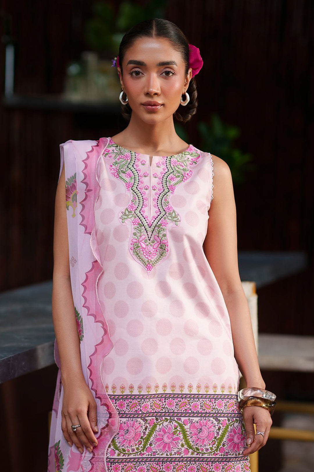 LAANEM Azura-B Unstitched Lawn Main image