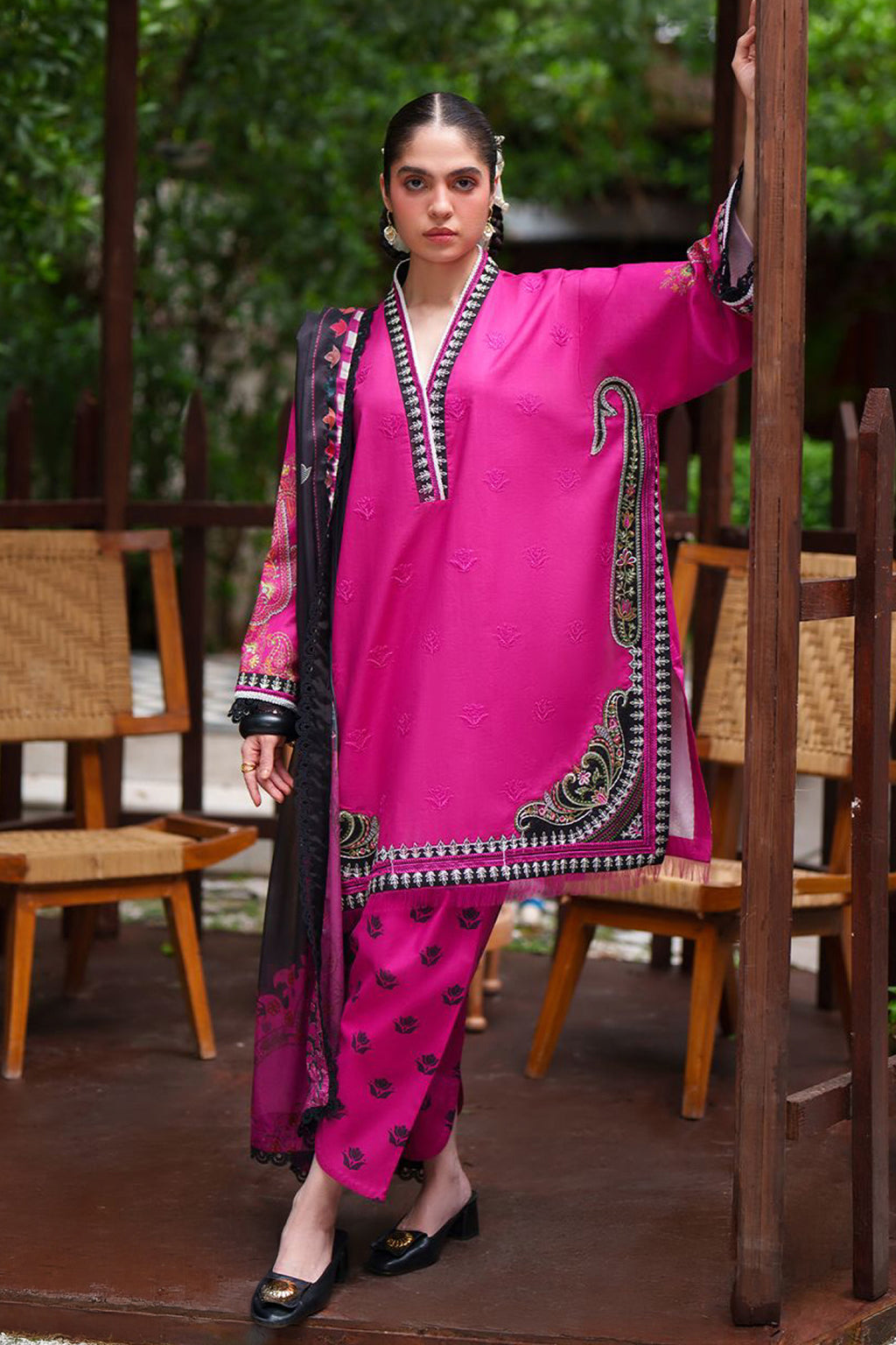 LAANEM Amara-A Unstitched Lawn