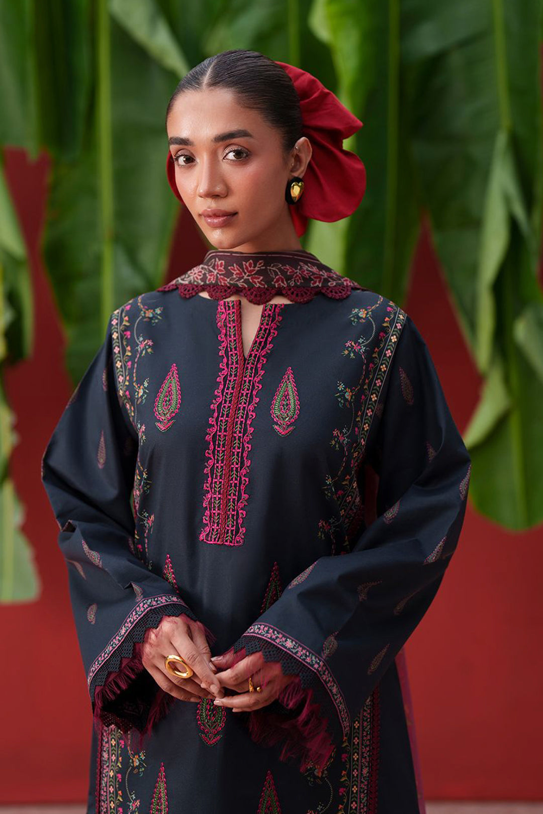 LAANEM Azai-A Unstitched Lawn