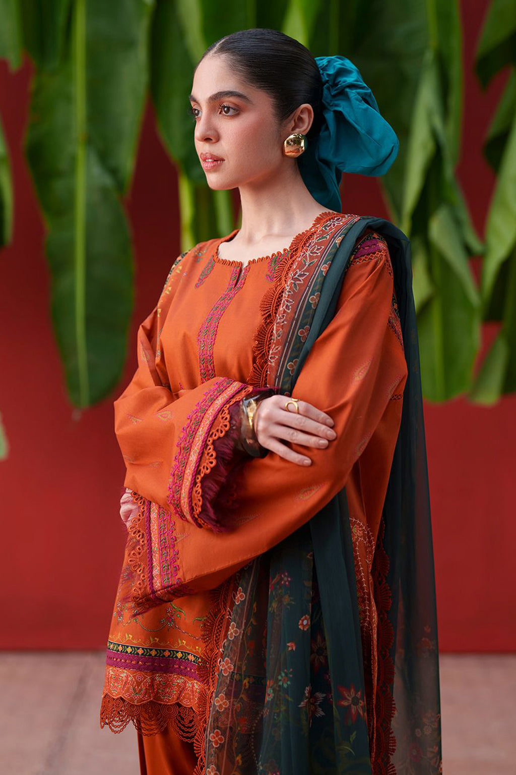 LAANEM Azai-B Unstitched Lawn