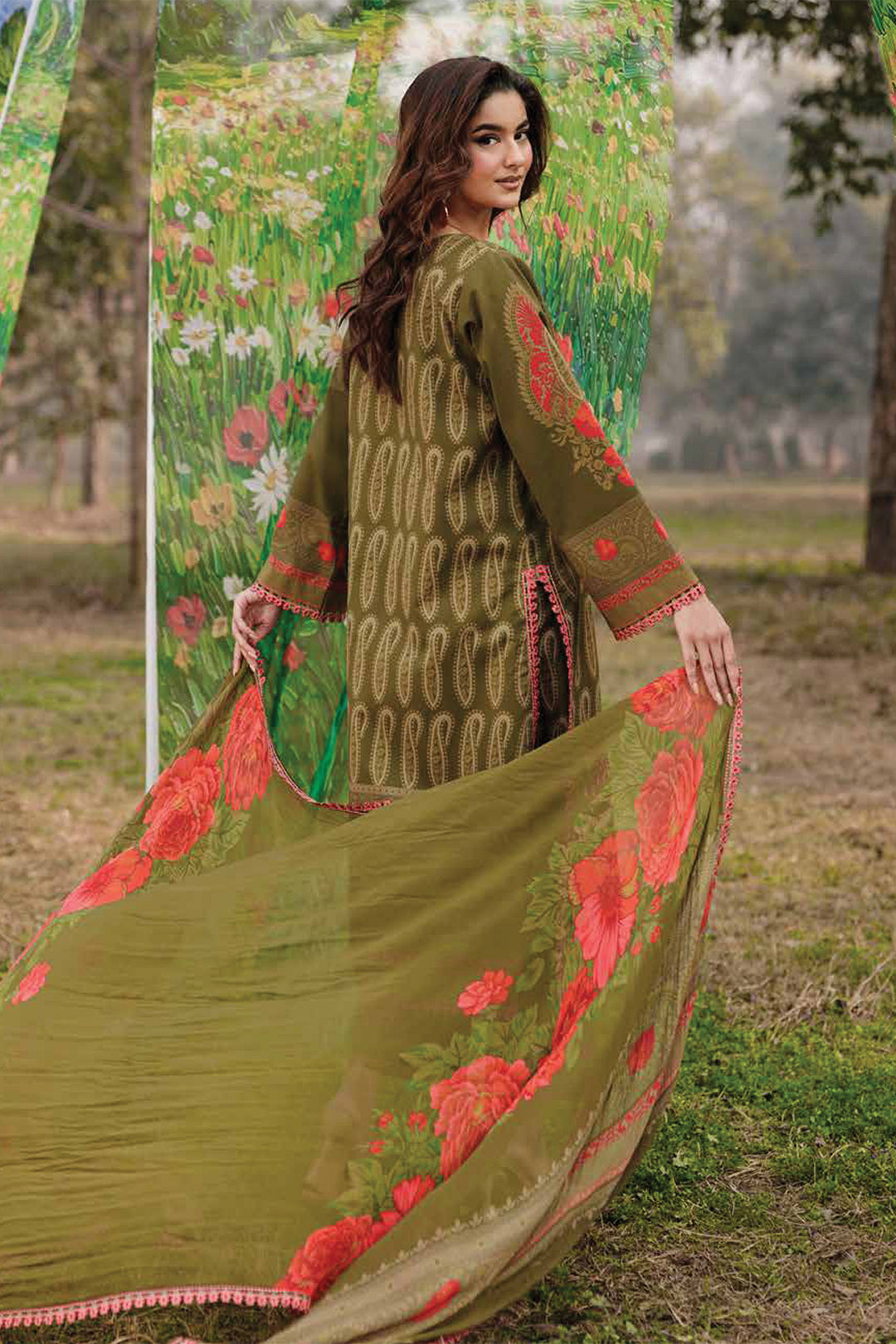 Charizma Unstitched Embroidered CC6-11