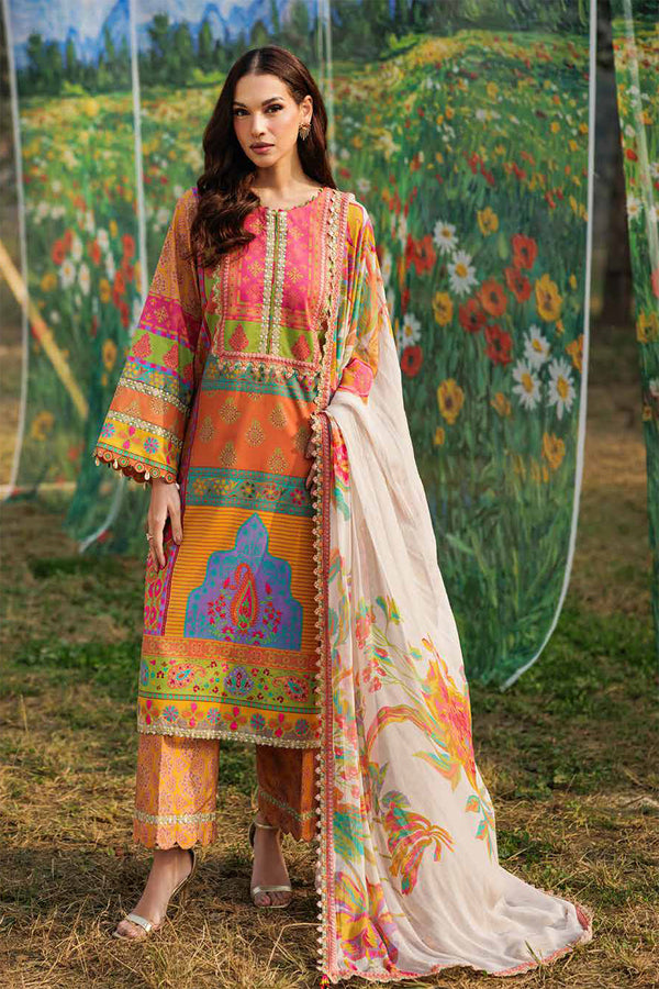 Charizma Unstitched Embroidered CC6-12