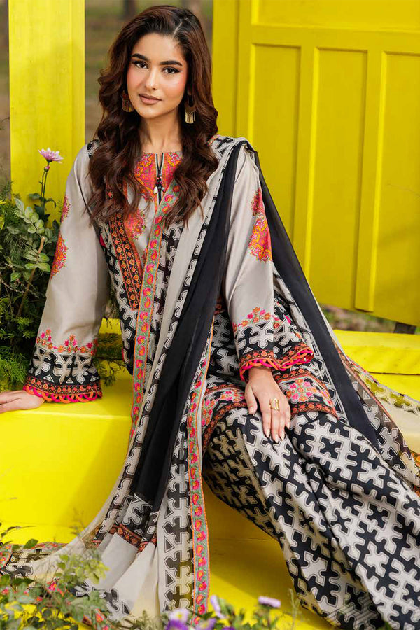 Charizma Unstitched Embroidered CC6-13