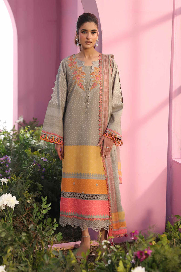 Charizma Unstitched Embroidered CC6-15