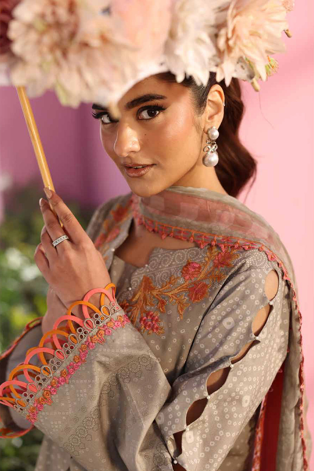 Charizma Unstitched Embroidered CC6-15