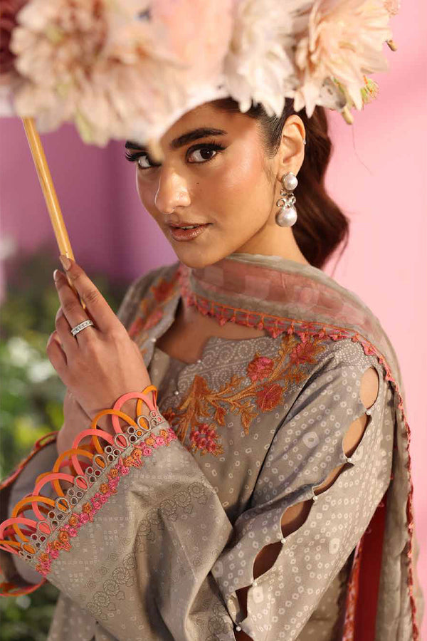 Charizma Unstitched Embroidered CC6-15