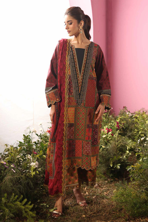 Charizma Unstitched Embroidered CC6-16