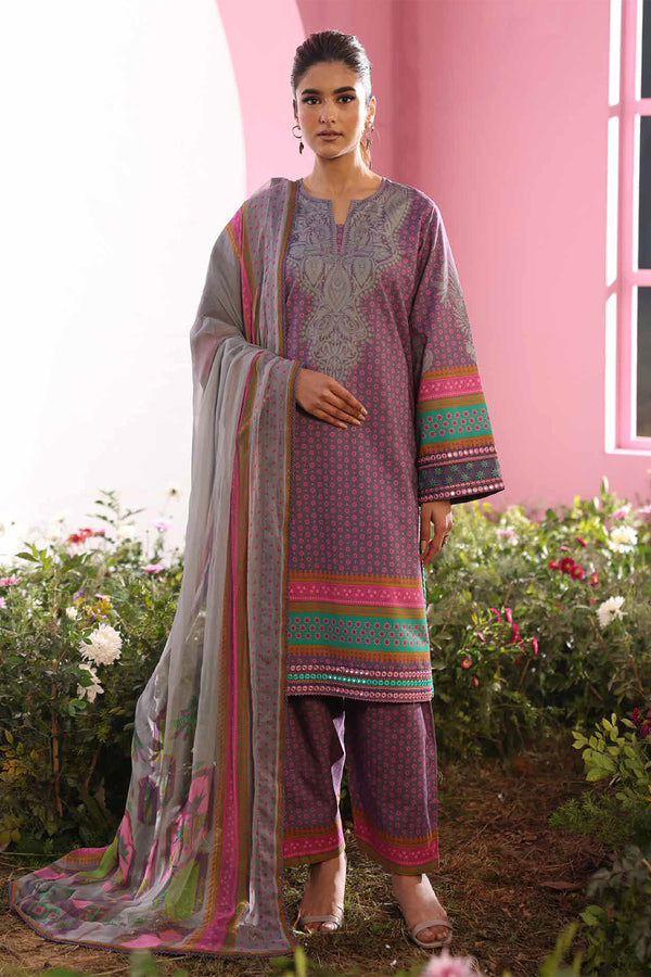 Charizma Unstitched Embroidered CC6-17