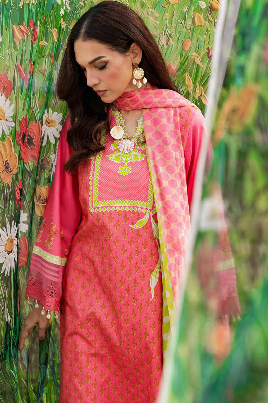 Charizma Unstitched Embroidered CC6-18