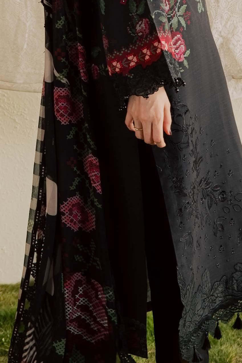 3 PIECE - EMBROIDERED VISCOSE NSG-230