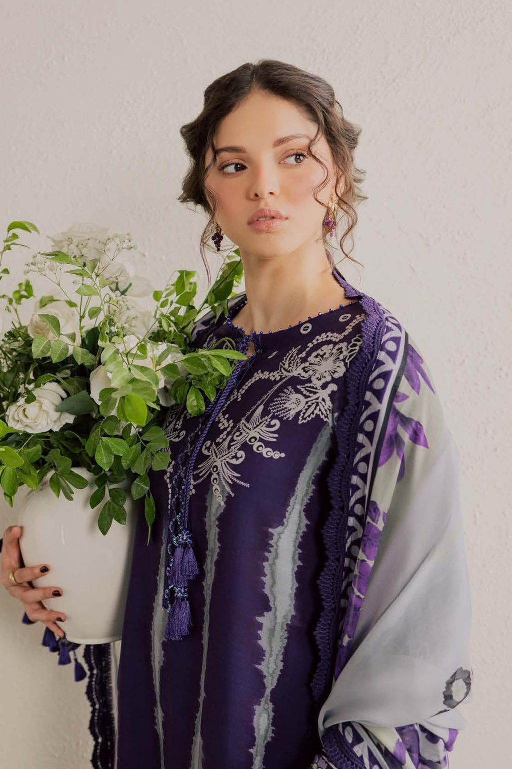 3 PIECE - EMBROIDERED VISCOSE NSG-225