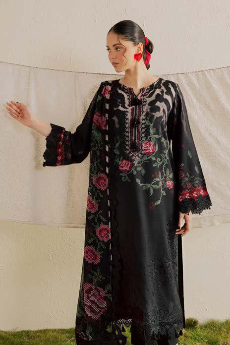 3 PIECE - EMBROIDERED VISCOSE NSG-230